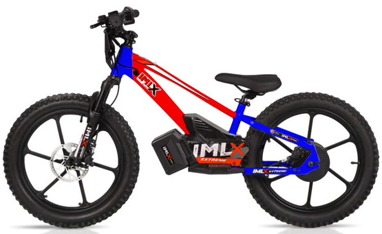 Rowerek biegowy elektryczny IML X Extreme 20" blue