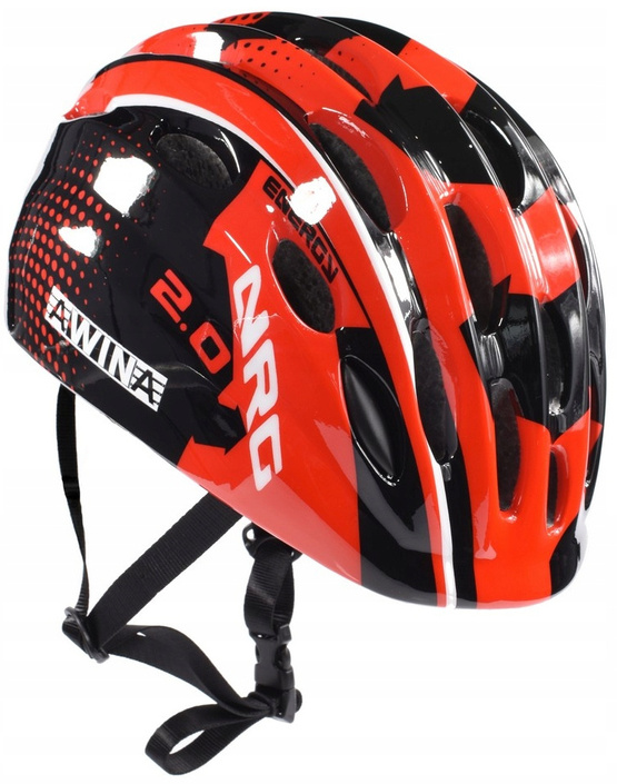 Kask rowerowy Awina by Moon dziecięcy S czerwony