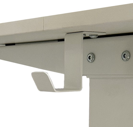 Biurko regulowane VertiGo Dual RXD2-3-3RR białe 140x70 cm Wysokość: 71-120 cm