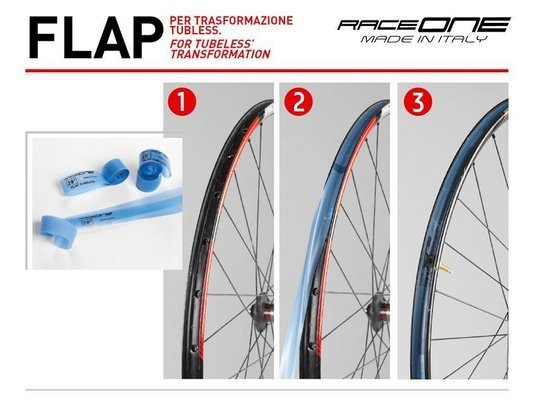 Opaska do zmiany na tubeless 29 raceone flap