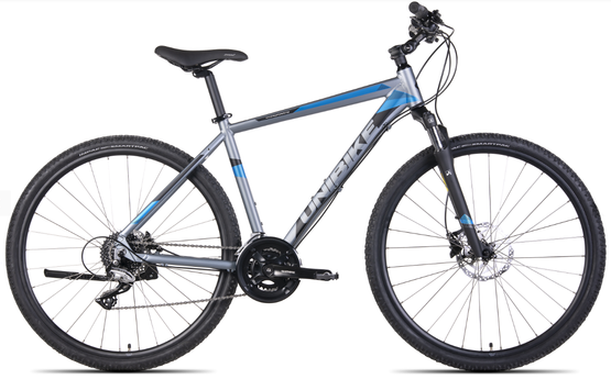 UNIBIKE FLASH M-19 grafitowo-niebieski rower