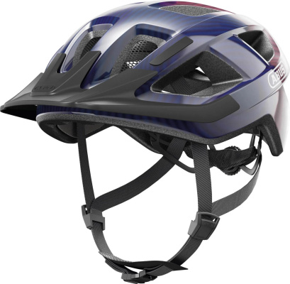 Kask rowerowy ABUS  Aduro 3.0 purple waves M (52-58cm)
