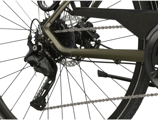 KROSS TRANS 5.0 M M(19") 28 rower KHAKI CZARNY MATOWY (B10)