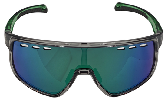 Okulary TRH-102-5 transparent grey/grenn black PC