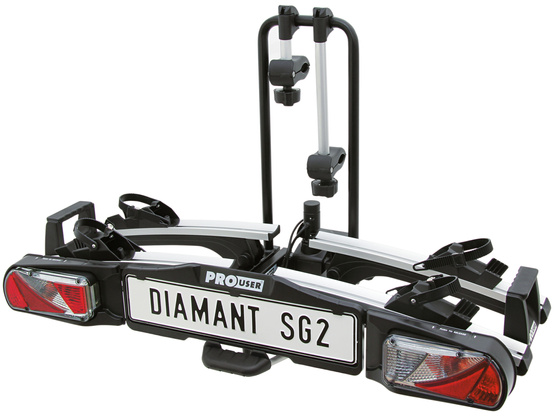 Bagażnik rowerowy na hak PROUSER Diamant SG2 na dwa rowery