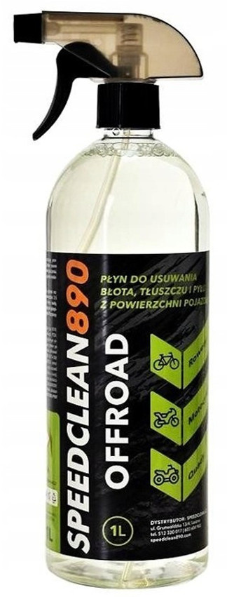 Płyn SPEDCLEAN890 OFFROAD do usuwania błota, kurzy 1 litr