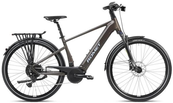 Rower elektryczny Romet e-Wagant 3.0 28 18" 540WH brązowy