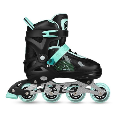 Łyżworolki Nils Extreme NA13808 cosmo zielone rozm. M (34-37)