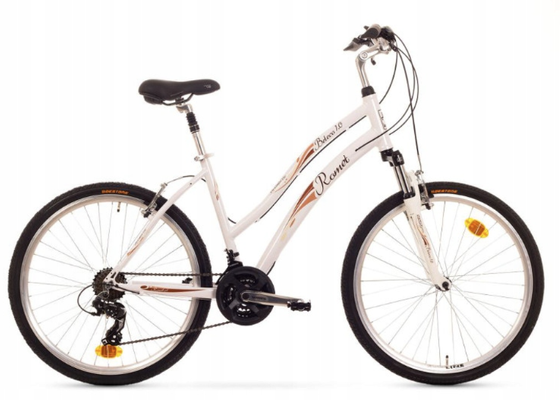 Rower Romet Belleco 1.0 16" biały 