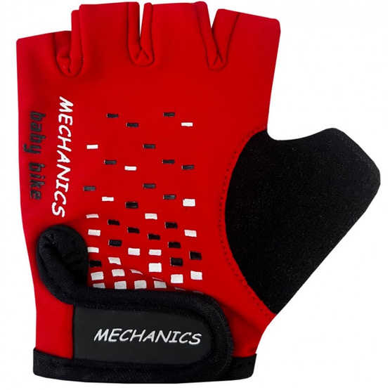 Rękawiczki rowerowe Kitty AI-01-129 roz. 4 czerwone 