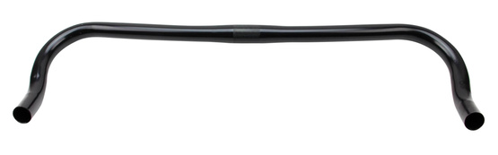 Kierownica gięta rogi R3 stal czarna 25,4x160x550mm