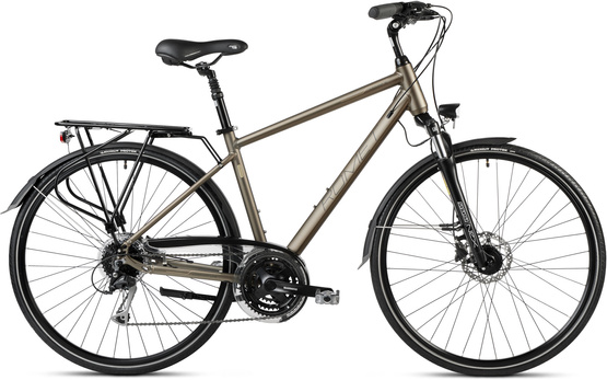 Rower Romet Wagant 6 L(21") brązowo-czarny (3S7L)