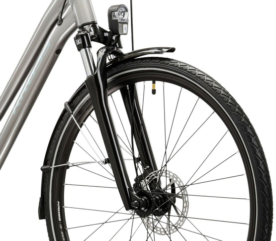 KROSS TRANS 3.0 D L(19") 28 rower SREBRNY SZARY POŁYSK (B11)