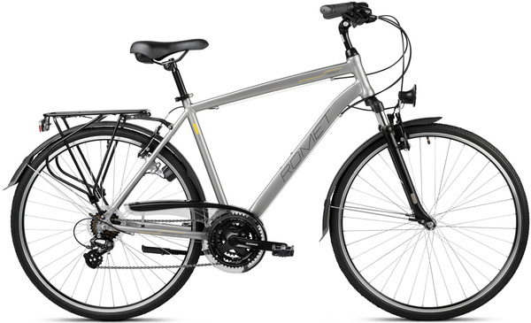 Rower Romet Wagant 28 L(21") srebrno-żółty (3M2P)