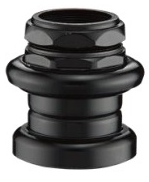 Stery rowerowe 1 1/8 H834SW czarne stalowe Neco