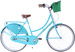 Rower miejski 28 Hello Bikes AMSTERDAM 3S turkusowy