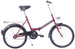 Rower składak 20" Uniwersal bordowy