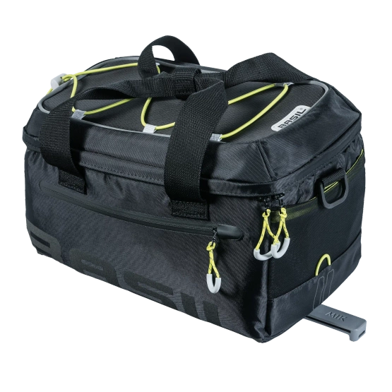 Basil Torba na bagażnik rowerowy Miles MIK black/lime