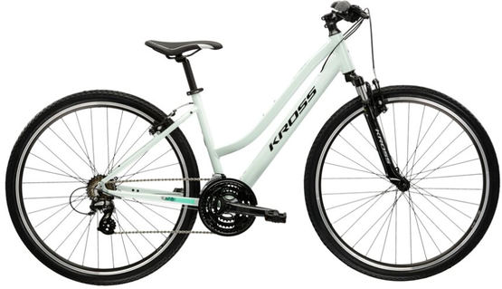 KROSS EVADO 2.0 D 28 L(19") ROWER MIĘTOWY/CZARNY POŁYSK 
