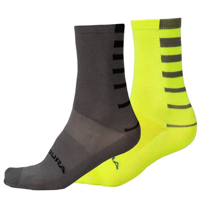 Skarpety Endura CoolMax Stripe 2-p YV, S-M