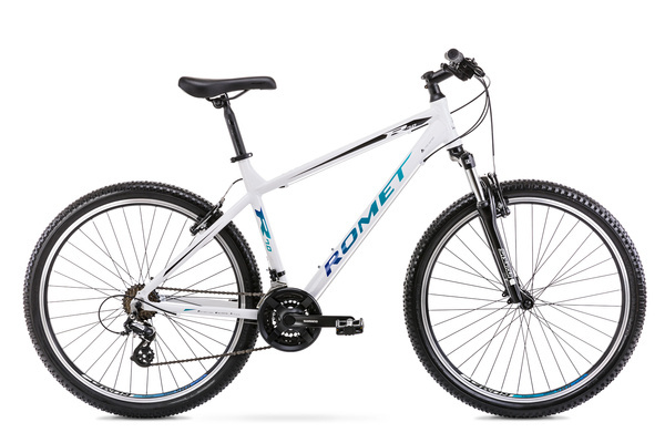 Rower Romet Rambler R7.0 27,5  L(19") biało-czarno-niebieski (M3S.5)