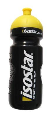 Bidon rowerowy Isostar 650ml czarno-żółty