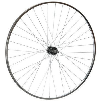 Koło rowerowe 27"tył PSOS stal.wolnobieg /stal, cz/cp