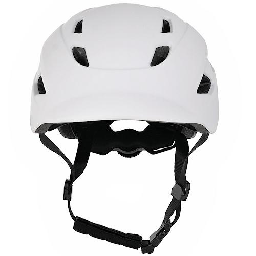 Kask rowerowy Prox Town Led rozm. L biały mat