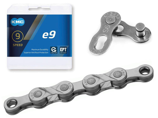 Łańcuch rowerowy KMC E9 EPT 136 og BOX