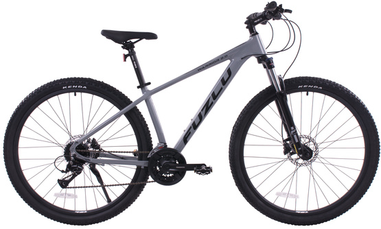 Rower górski Fuzlu Warrior 2.0 29” 16" Jasnoszaro-czarny połysk 