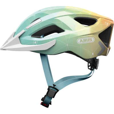 Kask rowerowy ABUS  Aduro 2.0 blue art L