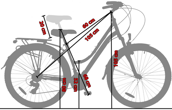 Rower trekkingowy 28 Fuzlu Core Lady amor. 18" biały/czarny/czarny połysk  