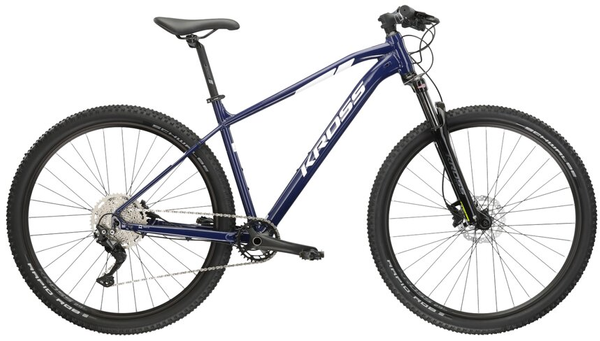 Kross Level 4.0 29 L(19") rower granatowy/biały połysk PW SR GL  (D4,D8)
