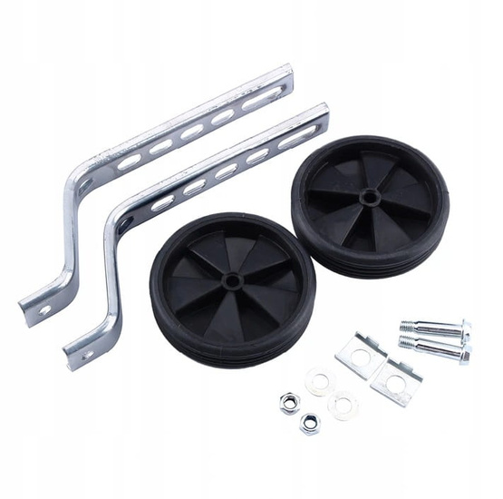 Koła podporowe boczne do rowerów 12" - 20"TW-15+HL-F22+0,1 czarne