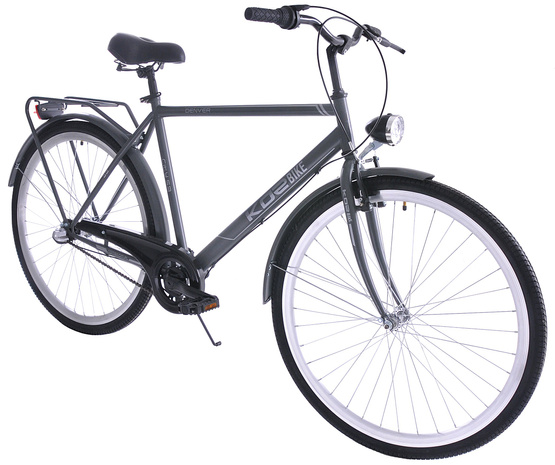 Rower męski miejski Kozbike DENVER 28 (21") 3S grafitowy mat (K14)