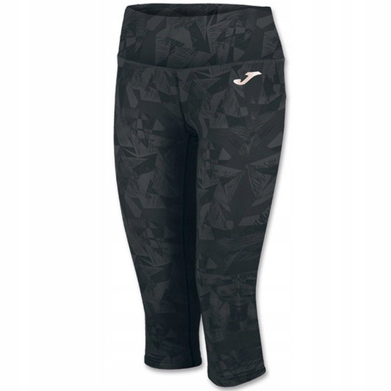 Spodnie biegowe Joma Venus 3/4 S czarne damskie