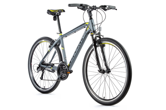 Leader-Fox CROSS VIATIC GENT 19", GREY MATT/YELLOW rower