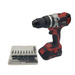 Wiertarko-wkrętarka udarowa Cedrus HD58Li-SET z baterią i ładowarką w walizce