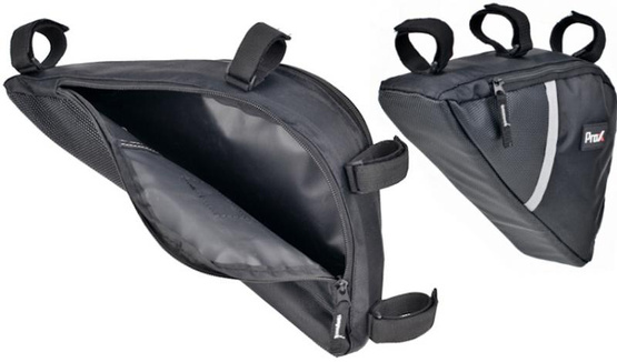 Sakwa rowerowa Prox pod ramę alaska 319 czarna