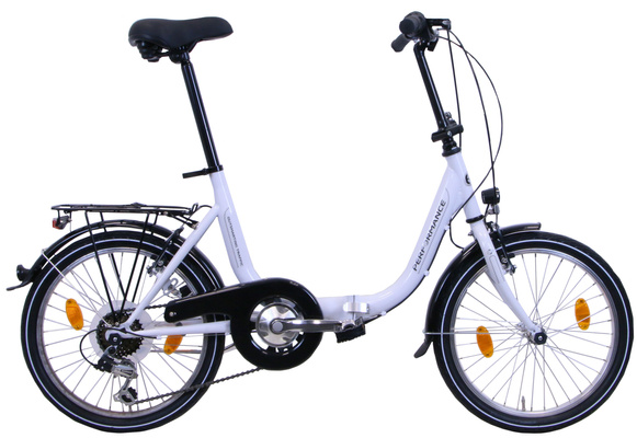 Rower składak Performance 20" 6 biegowy biały