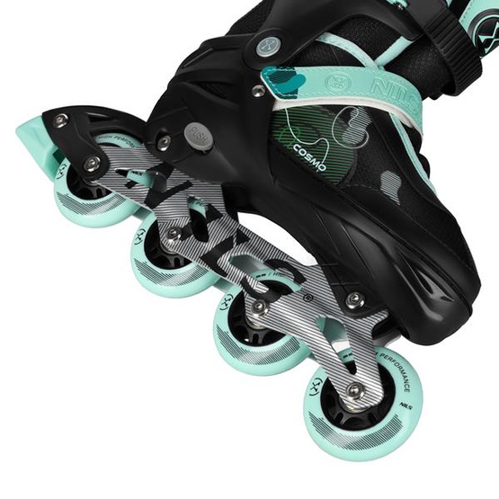 Łyżworolki Nils Extreme NA13808 cosmo zielone rozm. M (34-37)