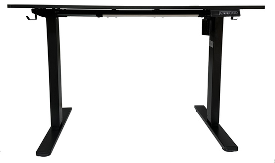 Biurko regulowane VertiGo RXD1-3-2RR czarne 140x70 cm Wysokość: 71-120 cm