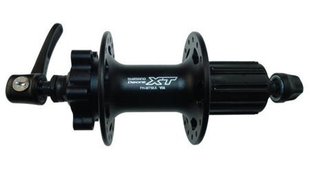 Piasta tylna SHIMANO Deore XT FH-M756A 8/9 rzędowych. 32H czarna