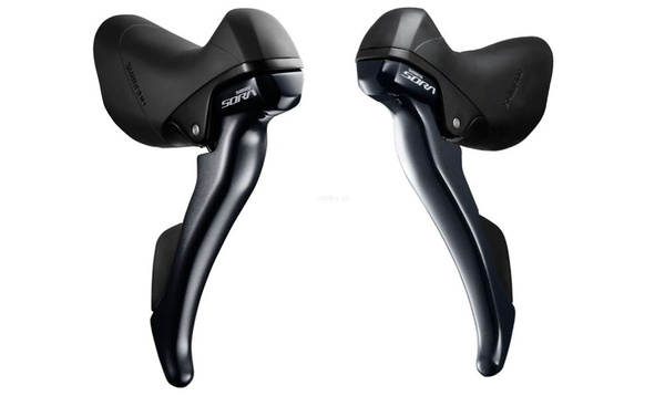 Dźwignia przerz/ham prawa 9rz + lewa 2 rz SHIMANO Sora ST-R3000 OEM KPL