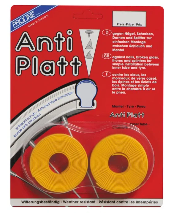 Taśma na obręcz 19-23/622 pomarańczowa 23mm - 2 szt opk