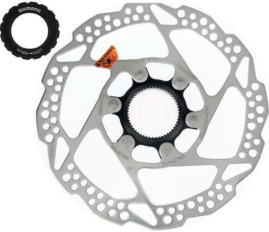 Tarcza hamulca 160mm, cent Lock z pierśc. doc do okładzin żywicznych SHIMANO Deore SM-RT54