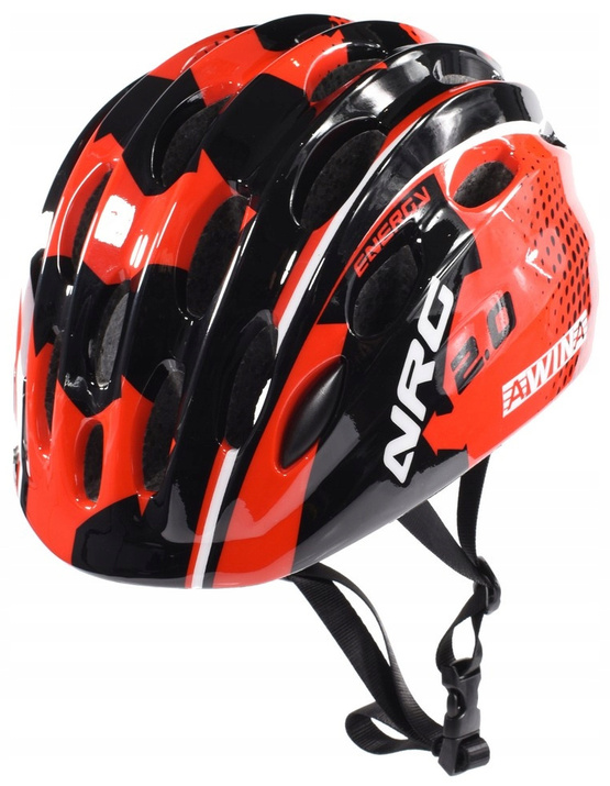 Kask rowerowy Awina by Moon dziecięcy S czerwony