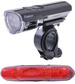 Zestaw lamp rowerowych FUZLU J&K-2225 + J&K-2212 60Lm + 20Lm