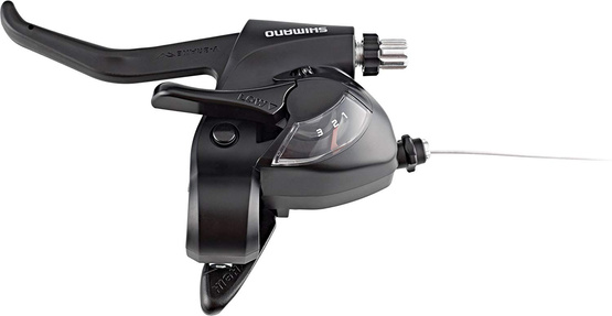 SHIMANO - kou Shimano Klamkomanetka STEF41 VBrake, 3-rzędowa, 2-palcowa