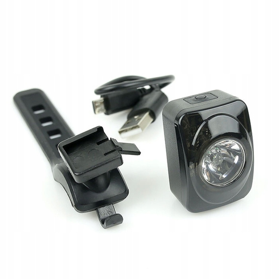 Lampa rowerowa przód JET-285F Supernova 1F 120 lumenów USB